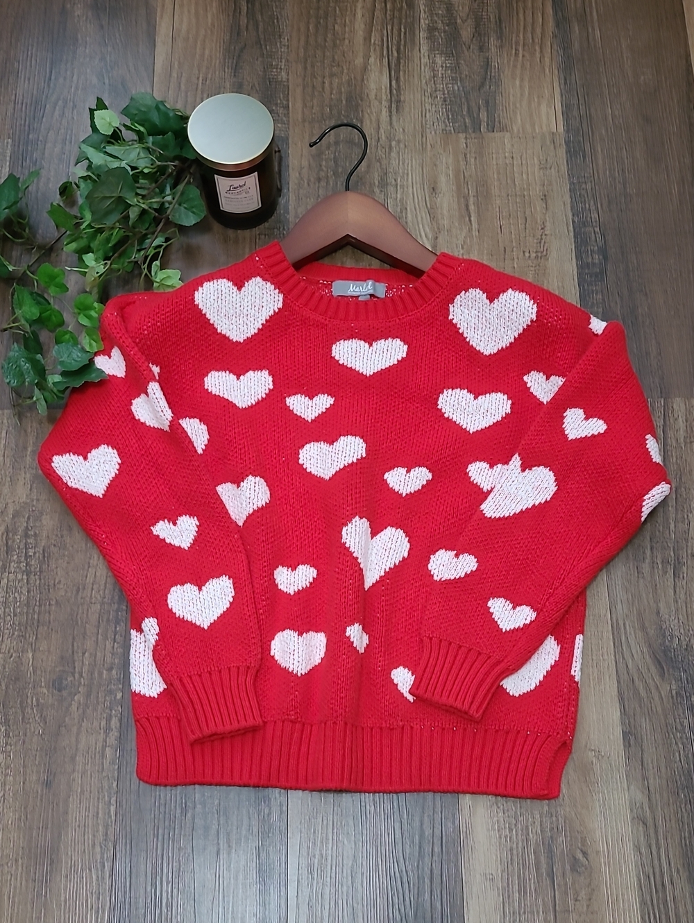 Super Cute Heart Sweater